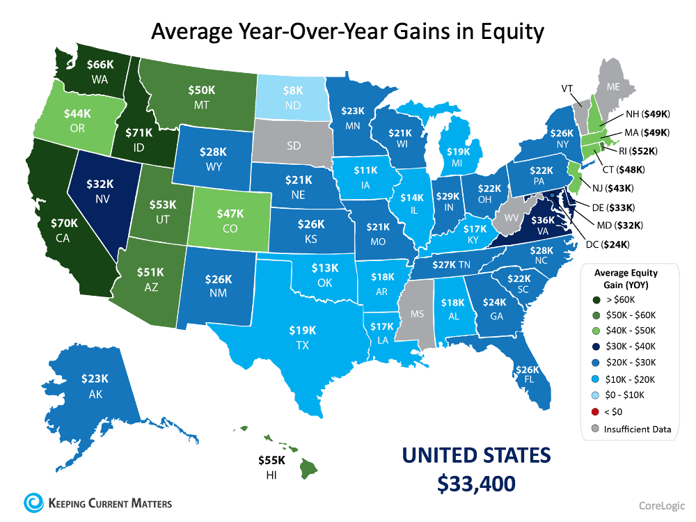 Home Equity By State